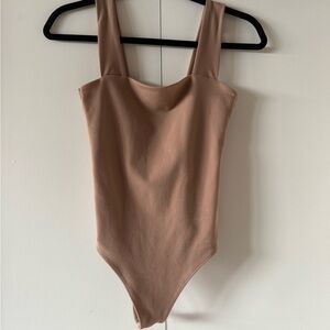 Brown Tank Bodysuit
